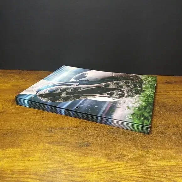 Lot of 9 Soccer Themed 3 Ring Binder Folders, 9x11.5" - Picture 2 of 4